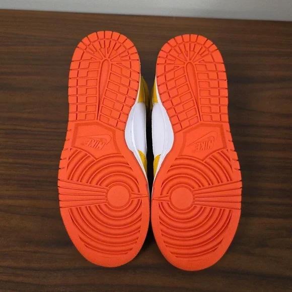 Nike Dunk High (2021) "University Gold" Women's Size 5.5 DQ4691 700 New - Picture 7 of 9